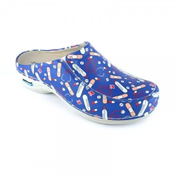 Saboti medicali din piele naturala, lavabili, Nursingcare Wash'Go Paris, Health-04-1