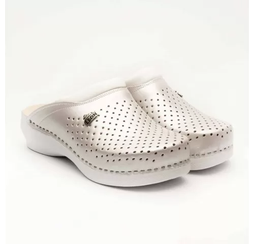 18-Saboti-medicali--unisex--din-piele--alb-perlat--Leon-PU100