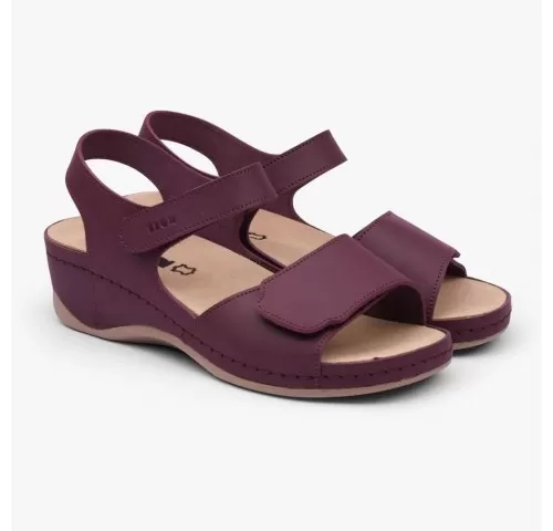 21-Saboti-dama--de-vara--din-piele--inchidere-cu-scai--Leon-2024-Bakkar--bordo-mat