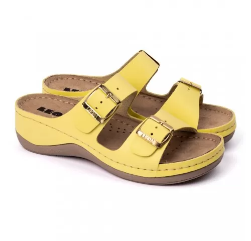 18-Saboti-dama--de-vara--din-piele--Leon-908--galben