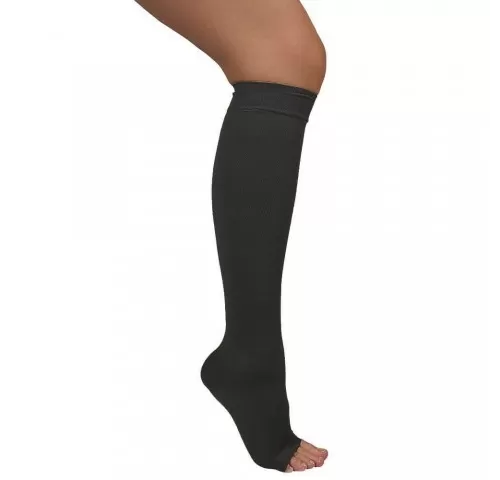 8-Ciorapi-medicali-pana-la-genunchi--cu-varf-deschis--18-22-mmHg--negru---ARS10