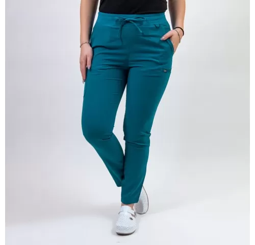20-Pantaloni-medicali-Lotus-Flex--stretch--cu-snur--turcoaz-inchis--TS-SP3