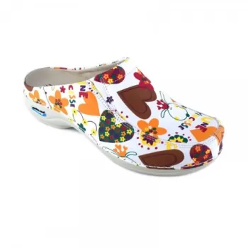 Saboti medicali din piele naturala, lavabili, Nursingcare Wash'Go Paris, Junior-1