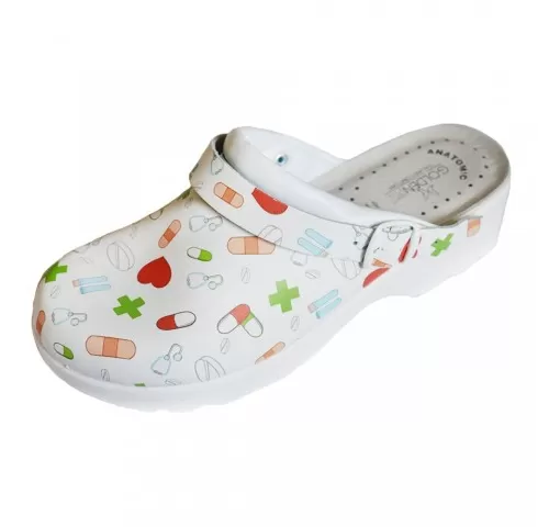 6-Saboti-medicali-din-piele--cu-imprimeu-Fantasia-24---Goldenfit-New