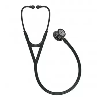 Stetoscop 3M™ Littmann® Cardiology IV, Negru/sampanie, capsula fumurie (Black/Champagne/High-Polish Smoke)-1