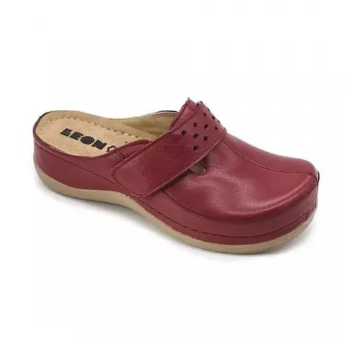3-Saboti-medicali--de-dama--din-piele--bordo--Leon-902