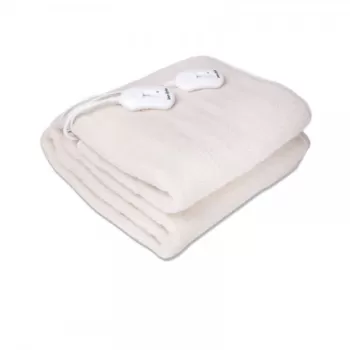Patura electrica din lana sintetica, pentru doua persoane, INN-064-1