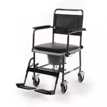 Scaun toaleta cu recipient WC si cotiere detasabile - 02-8015C-1