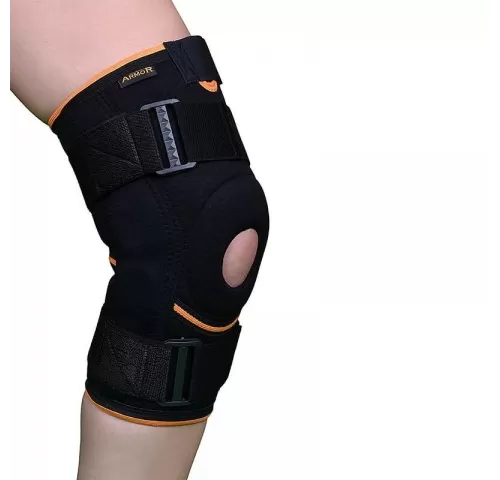 Orteza genunchi, cu suport rotula si ligamente - Armor ARK2104-1