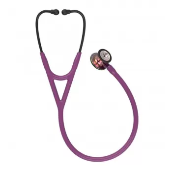 Stetoscop 3M™ Littmann® Cardiology IV, Violet, capsula curcubeu (Plum/Violet/Rainbow)-1