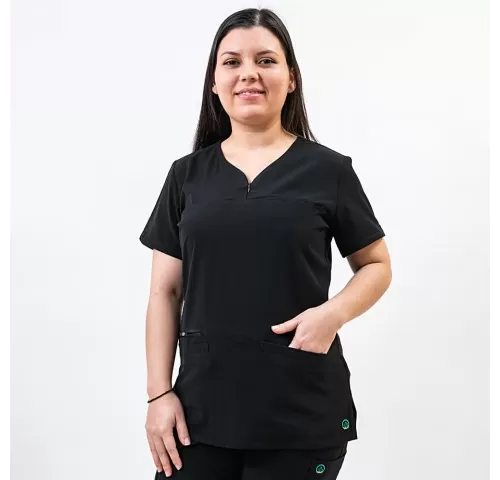 1-Bluza-medicala-Lotus-Flex--stretch--negru--TS-NP10