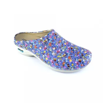 Saboti medicali din piele naturala, lavabili, Nursingcare Wash'Go Paris, Bugs Animated-1