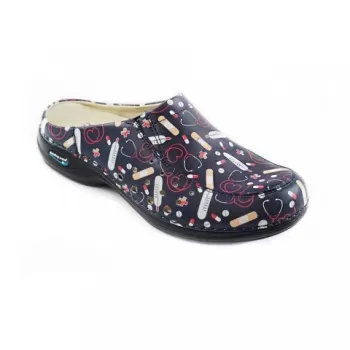 Saboti medicali din piele naturala, lavabili, Nursingcare Wash'Go Berlin, Health-03-1