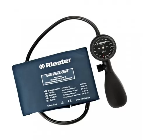 18-Tensiometru-mecanic-Riester-Shock-Proof®--negru--cu-manseta-dezinfectabila--marime-adulti