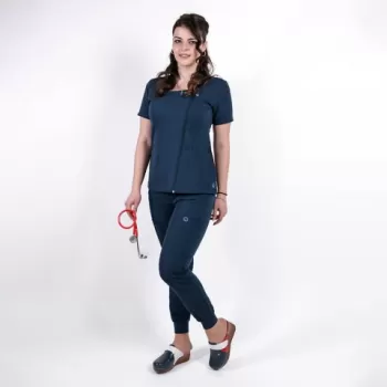 Costum medical Lotus Flex, stretch, bleumarin, TRS-NP11 TRS-SP4-V3-1