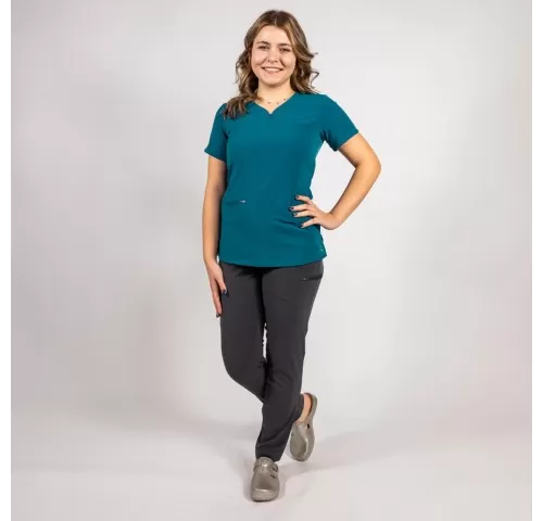 20-Costum-medical-Lotus-Flex--stretch--turcoaz-inchis-gri--TS-NP10-TS-SP3