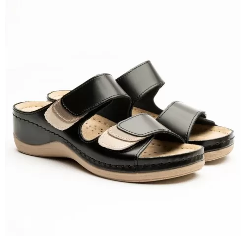 23-Saboti-dama--de-vara--din-piele--Leon-904--negru