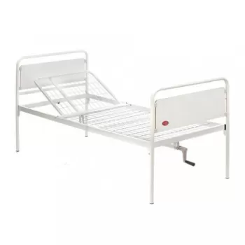 Pat de spital mecanic, cu o sectiune ajustabila - MI100-1