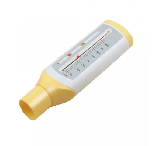 2-Spirometru-portabil--cu-indicator-de-culoare--pentru-copii---Rossmax-PF120C