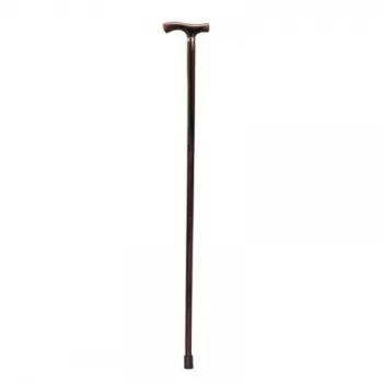 Baston din lemn pentru barbati cu inel si maner din plastic - RP142-1