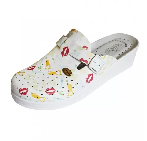 5-Saboti-medicali-din-piele--cu-imprimeu-Fantasia-23---Goldenfit-708-L