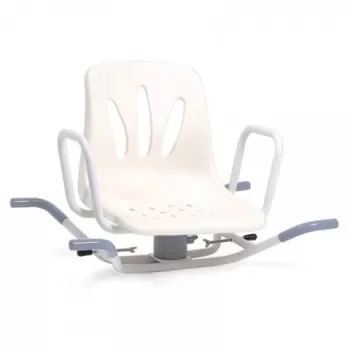 Scaun baie pentru cada, rotativ, din otel vopsit - RS936-1