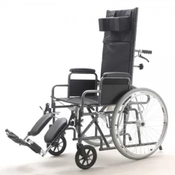 Carucior cu rotile pliabil, transport pacienti, cu tetiera - YJ-011E-1