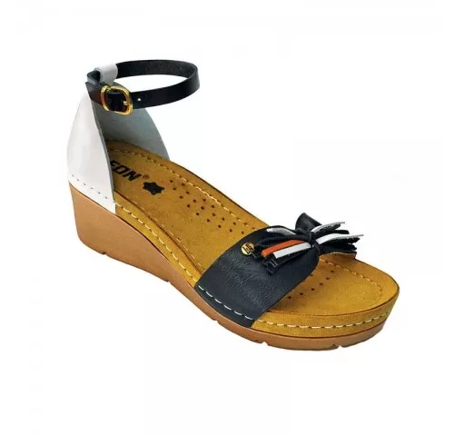 8-Sandale-dama--de-vara--din-piele--Leon-1025--alb-negru