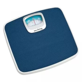 Cantar mecanic 130 kg, alb sau albastru - INN-114-1