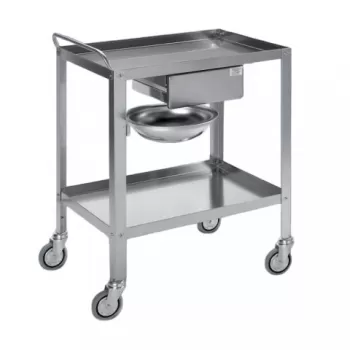Carucior rastel din inox pentru instrumentar - M601050-1