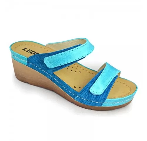 18-Saboti-Leon-1040--de-vara--din-piele--turcoaz