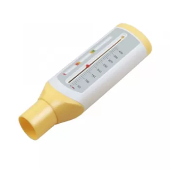 Spirometru portabil, cu indicator de culoare, pentru copii - Rossmax PF120C-1