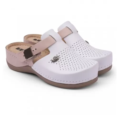 19-Saboti-medicali--de-dama--din-piele--alb-somon--Leon-901