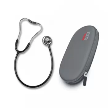 Stetoscop ERKA Finesse Light, negru, cu borseta-1