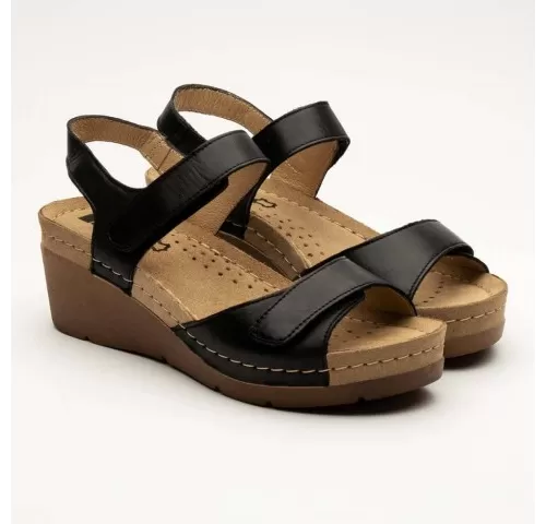 17-Sandale-Leon-1041--din-piele--de-vara--negru