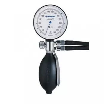 Tensiometru mecanic Riester® precisa N cu 2 tuburi-1