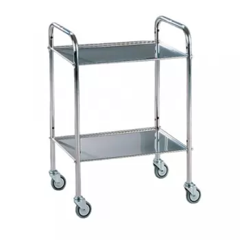 Masuta instrumentar din inox cu 2 sau 3 rafturi-1