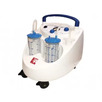 Aspirator chirurgical Maxi Aspeed 60l/minut, 2x2L, cu pedala inclusa - GIMA28286-1