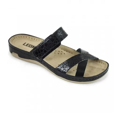 14-Saboti-dama-Leon-957--de-vara--din-piele--negru