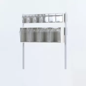 Organizator superior cu 10 cutii, pentru trolii - NEO-OSM-63-1