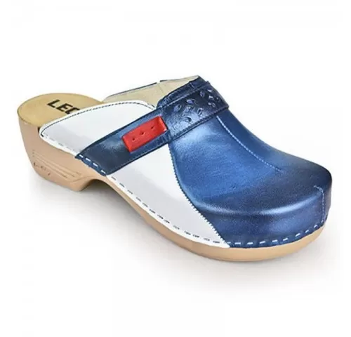 12-Saboti-ortopedici-dama--din-piele--albastru-si-alb--Leon-PU154