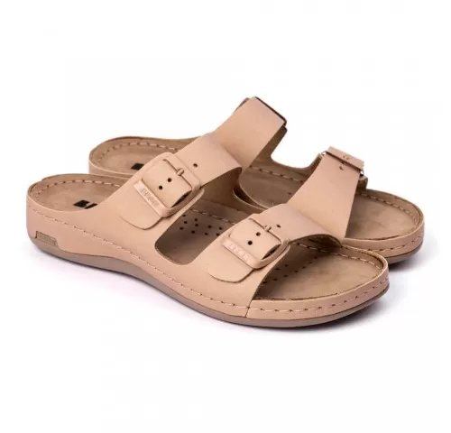 2-Saboti-dama-Leon-955--de-vara--din-piele--bej