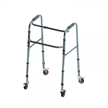 Cadru de mers pliabil cu 4 roti - AT02001-1