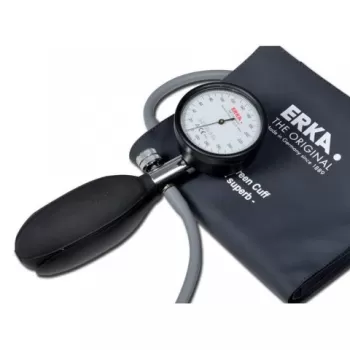 Tensiometru mecanic ERKA cu manometru si para, Kobold 48, negru-1