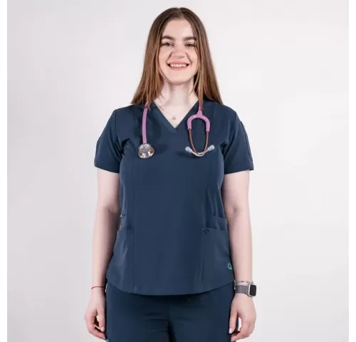 1-Bluza-medicala-Lotus-Flex--stretch--bleumarin--TS-NP7