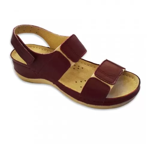 17-Sandale-dama--din-piele--de-vara--Leon-945--bordo
