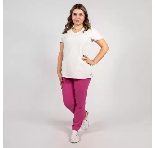 15-Costum-medical-Lotus-Flex--stretch--alb-fucsia-orhidee--TRS-NP13-TS-SP3