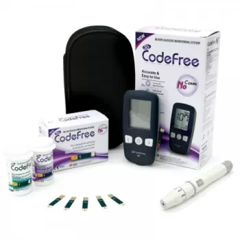 Glucometru SD Code Free plus cutie 50 teste-1