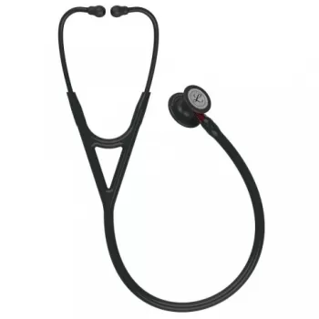 Stetoscop 3M™ Littmann® Cardiology IV, Negru complet/rosu (Black/Black/Red)-1