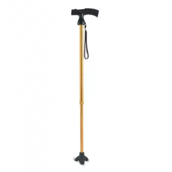 Baston reglabil in inaltime, cu lumina LED, in forma de T - FS9301L-1-1